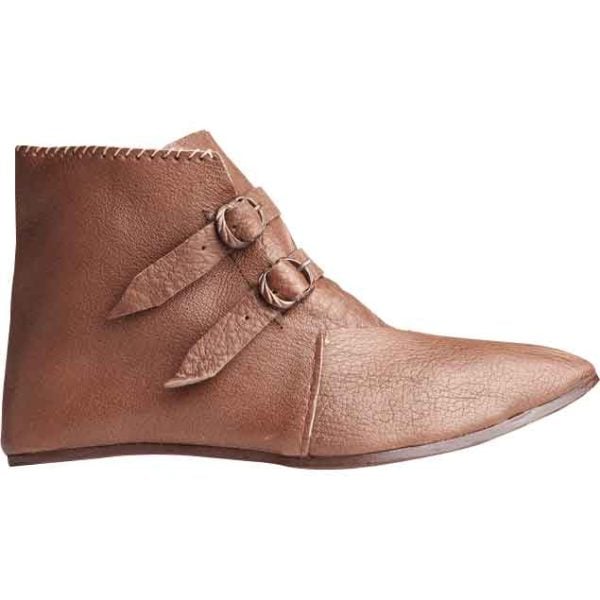 Buckled Low Boots