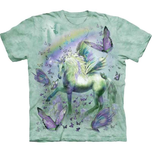 Childs Unicorn and Butterflies T-Shirt