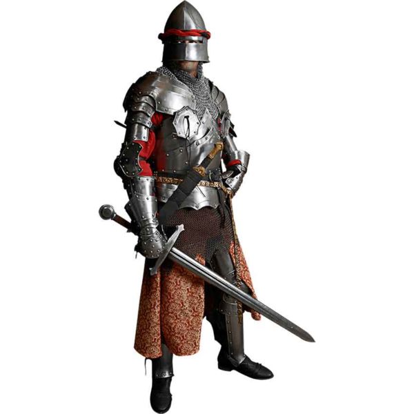 Steel Balthasar Full Leg Guards