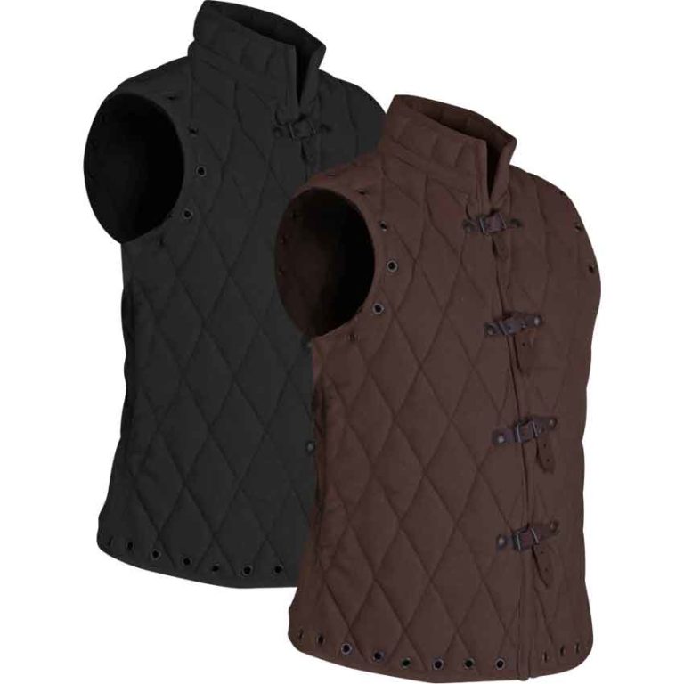 Padded Gambesons and Functional Gambesons Dark Knight Armoury