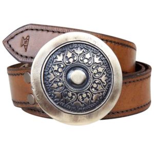 Medieval Shield Buckle Belt