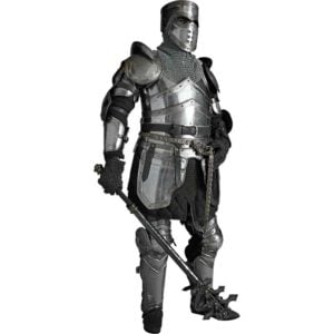 Edward Steel Leg Guards