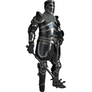 Edward Darkened Leg Guards