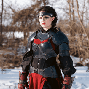 Blackened Mina Armour Belt