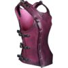 Artemis Embossed Leather Cuirass for Ladies