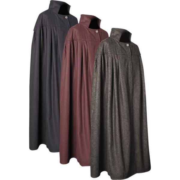 Bron Wool Cloak