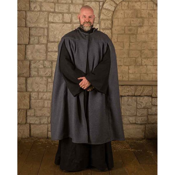 Bron Wool Cloak