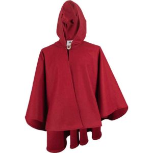 Kim Wool Short Cloak