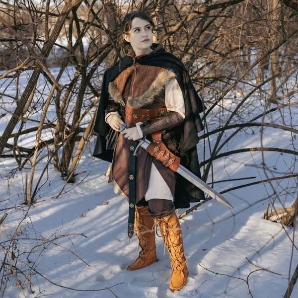 Kim Wool Short Cloak