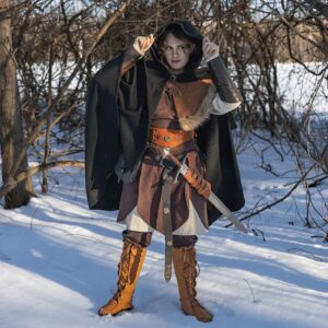 Kim Wool Short Cloak
