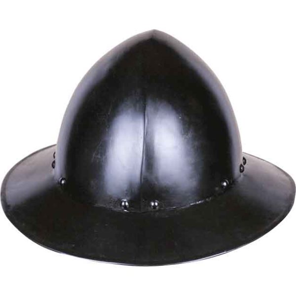 Ralf Darkened Kettle Hat Helm