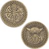 Set of 10 Gold Viking LARP Coins