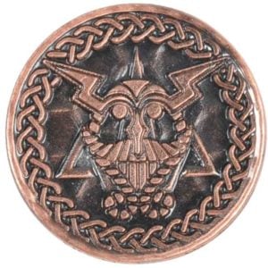 Set of 10 Copper Viking LARP Coins