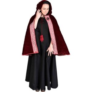 Graciana Velvet Cloak