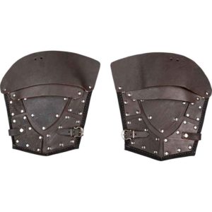 Quintus Leather Pauldrons - Premium Version