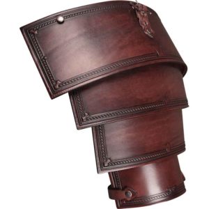 Leather Lorica Spaulders