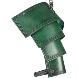 Leather Lorica Spaulders