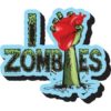 I Heart Zombies Magnet