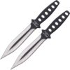 2 Piece Black Wing Throwing Knives