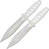 2 Piece Chrome Wing Throwing Knives