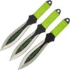 3 Piece Biohazard Zombie Killer Throwing Knives