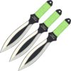 3 Piece Two Tone Leaf Throwing Knives