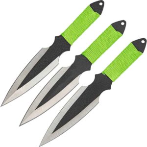 3 Piece Two Tone Throwing Knives