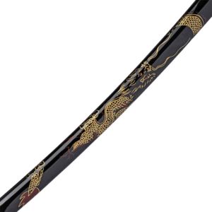Dragon Print Handmade Katana