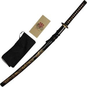 Leaf Print Handmade Katana