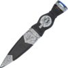 Blue Gem Thistle Sgian Dubh