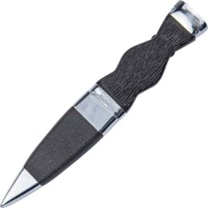 Yellow Gem Thistle Sgian Dubh