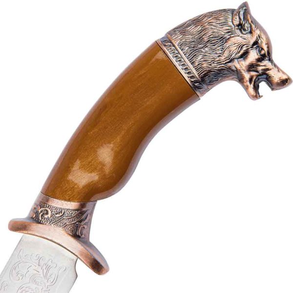 Bronze Wolf Dagger