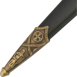 Antique Gold Decorative Crusader Dagger
