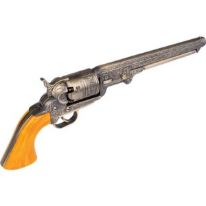 Antique Brass Revolver