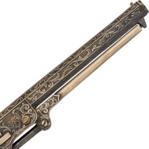 Antique Brass Revolver