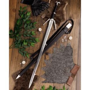 The Witcher III Decorative Silver Sword