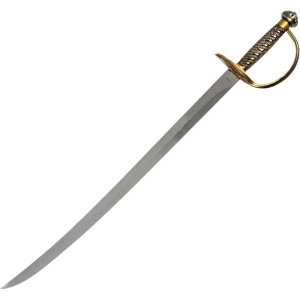 Brass Hilt Caribbean Pirate Sword
