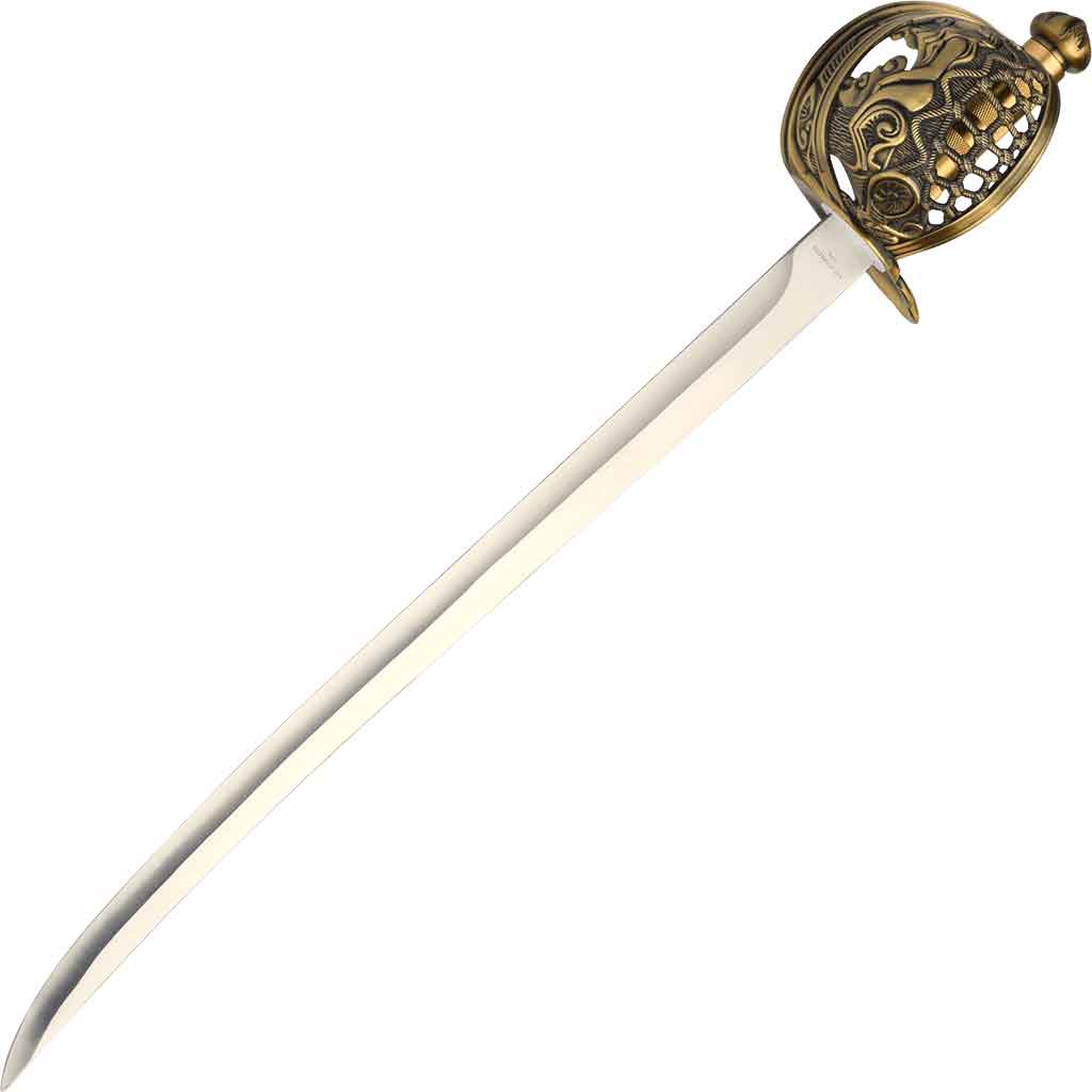 Mermaid Basket Hilt Pirate Saber