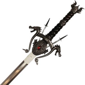 Dragon Sword and Letter Opener Plaque