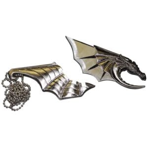 Silver Dragon Neck Knife