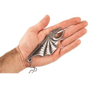 Silver Dragon Neck Knife