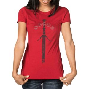 Womens Witcher 3 Silver Sword T-Shirt