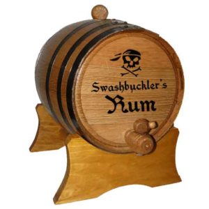 Swashbuckler's Rum 2 Liter Oak Barrel