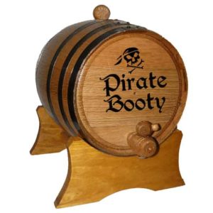 Pirate Booty 2 Liter Oak Barrel