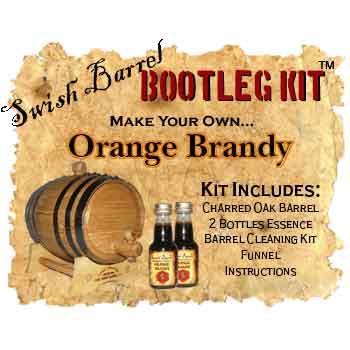 Orange Brandy Bootleg Kits - 2 Liter