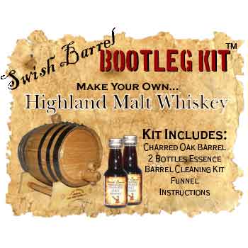 Highland Malt Scotch Whiskey Bootleg Kits - 2 Liter