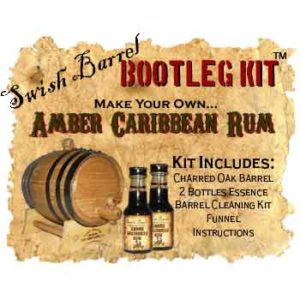 Amber Caribbean Rum Bootleg Kit - 2 Liter