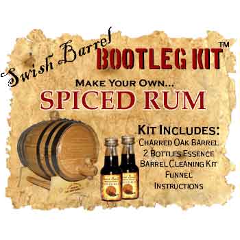 Kit for flavoured rum