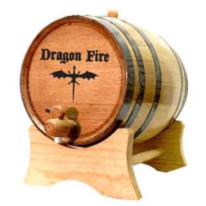 Dragon Fire 5 Liter Oak Barrel