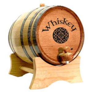 Celtic Whiskey 2 Liter Oak Barrel